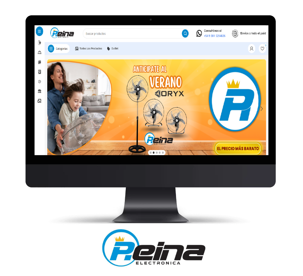 nueva tienda online de reina electrónica
